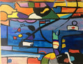 "Flower Show" -- 48" x 60"