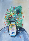 Vase with Flowers --  15"x 11"