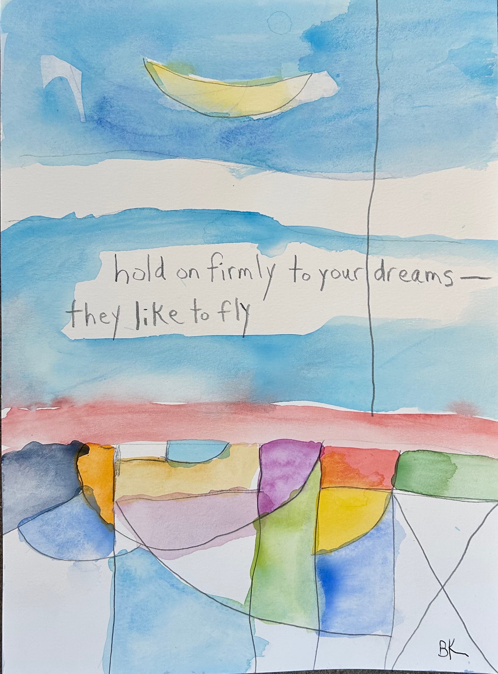 Dreams -- 15" x 11"