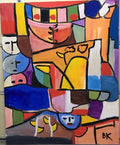 Garden Event" -- 48" x 60"