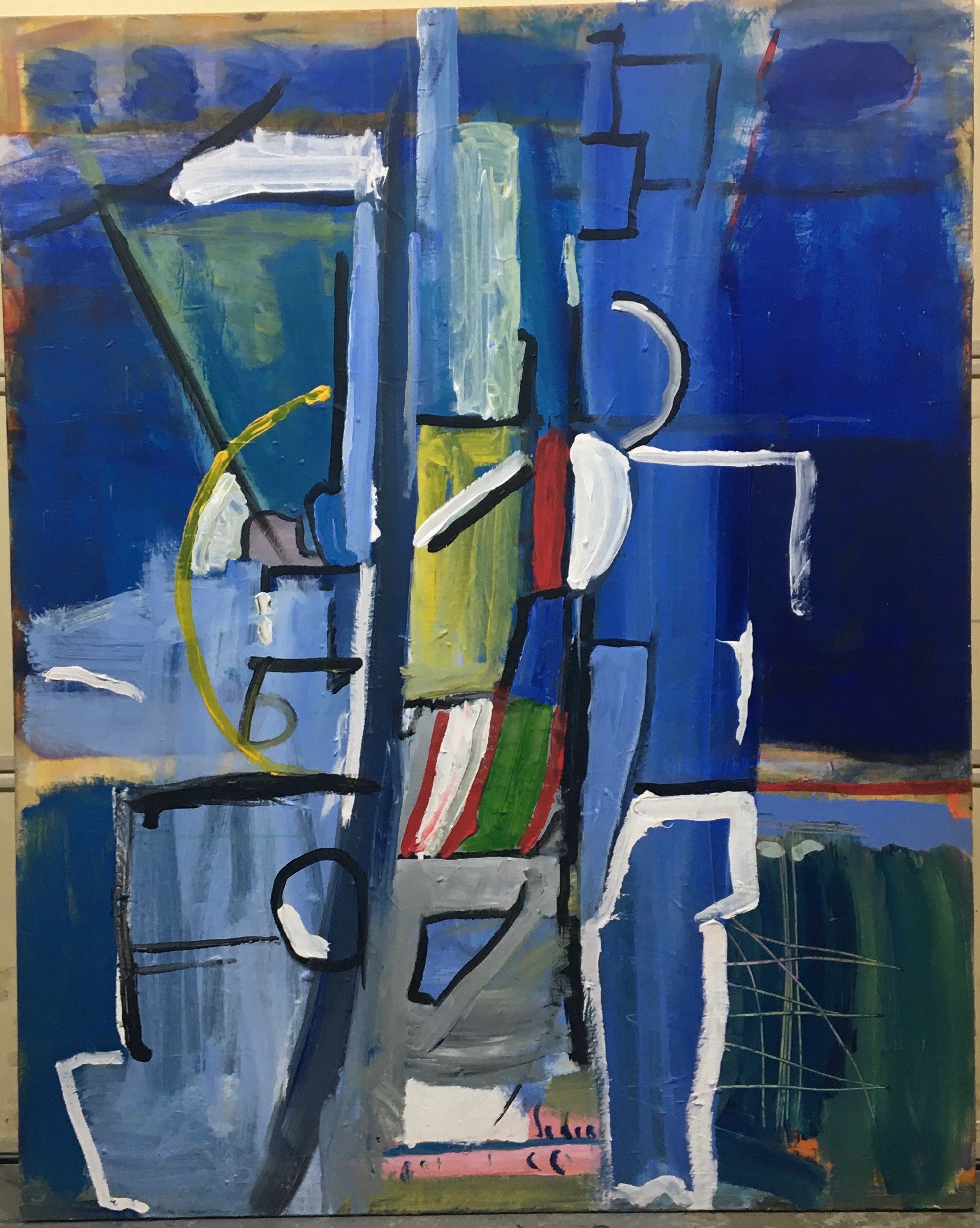 The Mechanisms of Empathy -- 60" x 48"